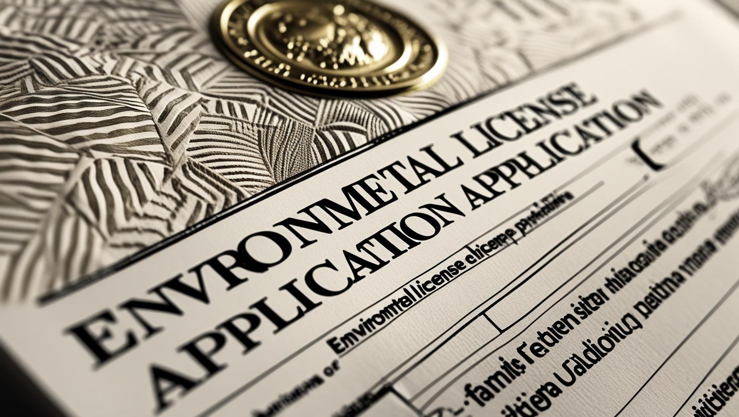 Como tirar licença ambiental