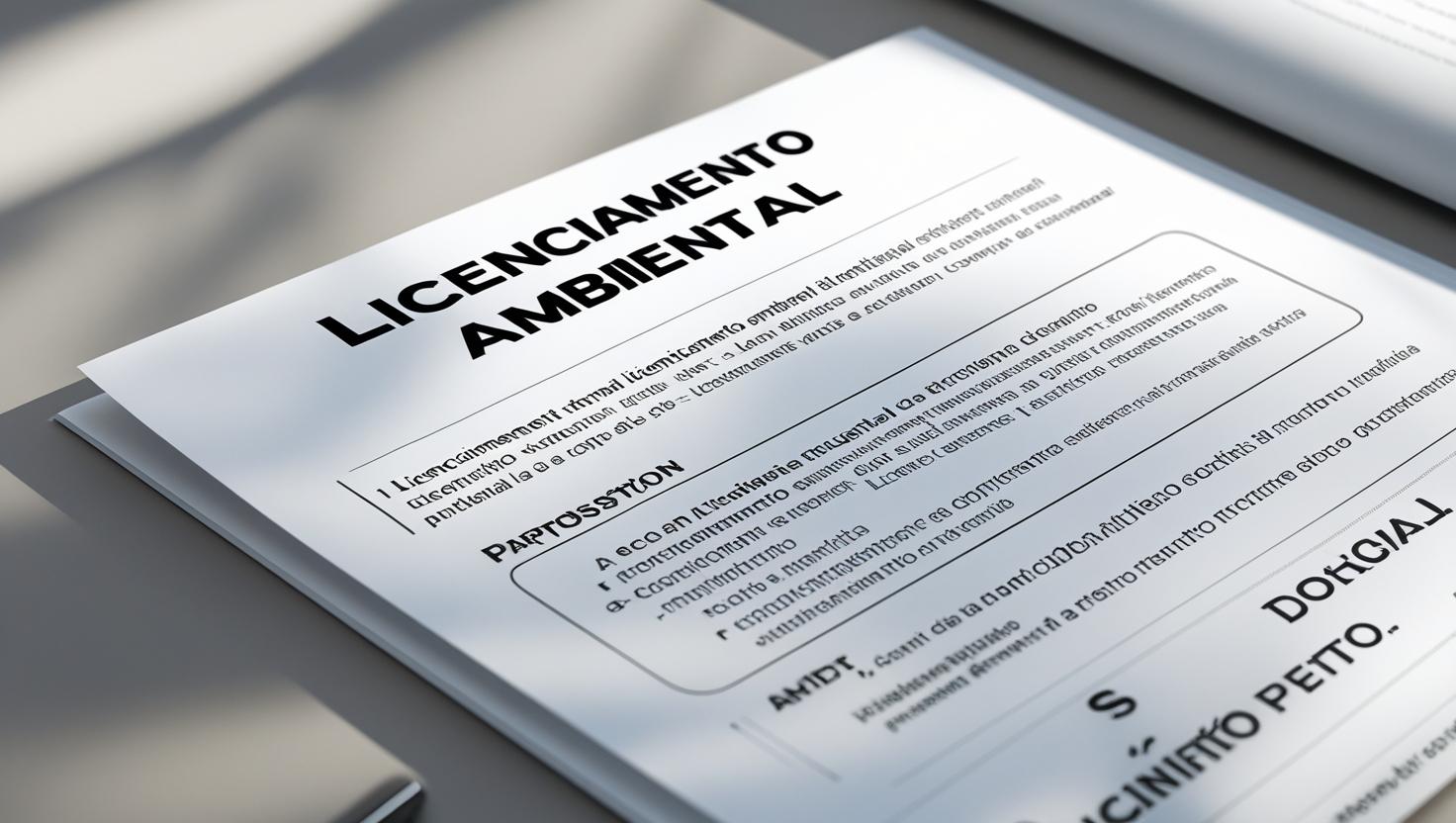 Licenciamento ambiental